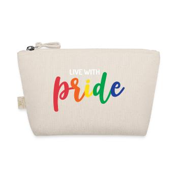 Live With Pride - Organic Pouch - nature - Front