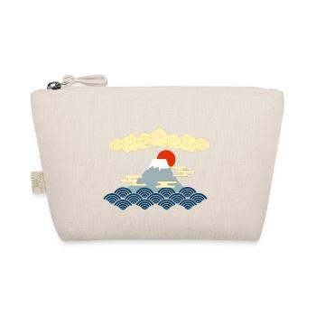 Mount Fuji in the sea - Organic Pouch - nature - Front