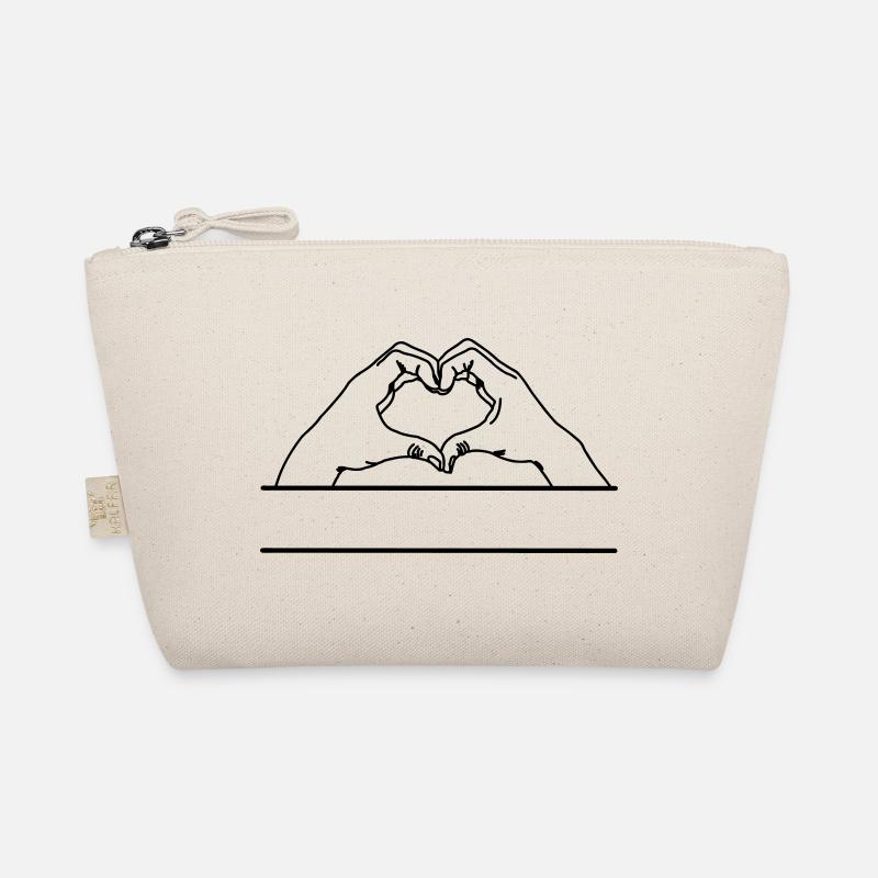 Geste de la main amour espace texte Trousse biologique