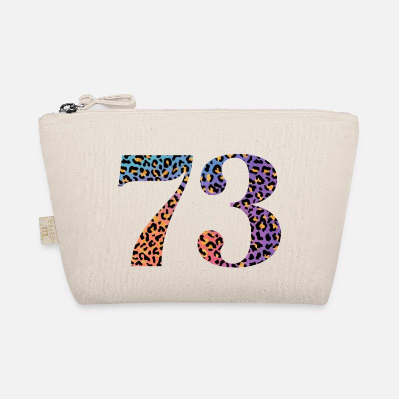 73rd birthday leopard Organic Pouch