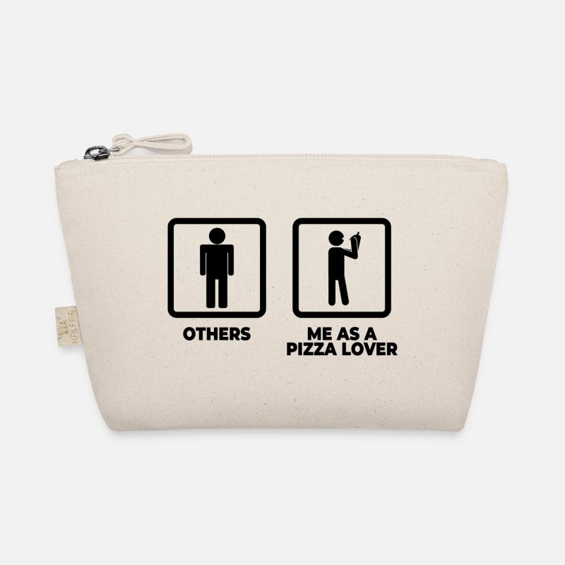 Pizza stick figures Organic Pouch