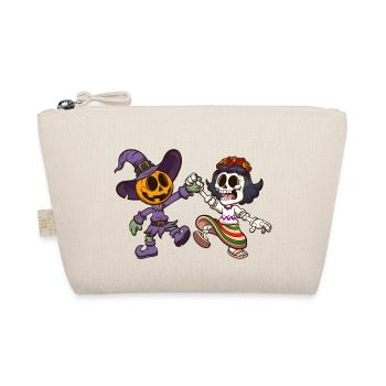 Halloween And Day Of The Dead - Organic Pouch - nature - Front
