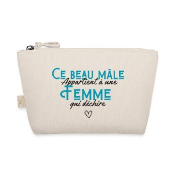 Ce Beau Mâle Appartient À Une Femme Qui Déchire - Trousse biologique - nature - Devant