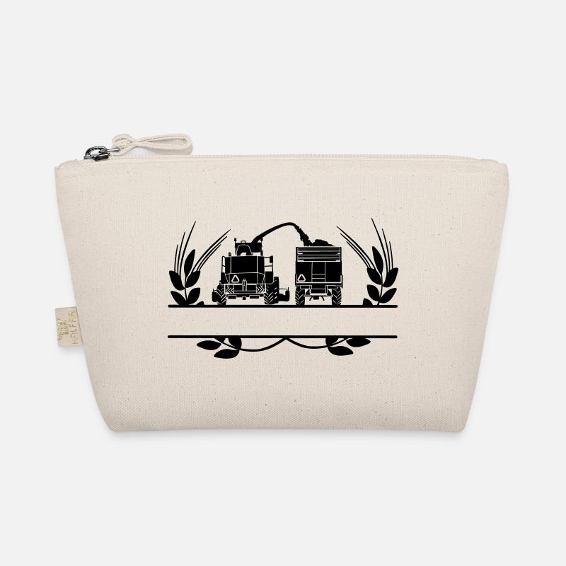 Grain logo Shredder laurel wreath Organic Pouch