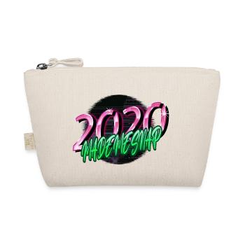 Computer Dinosaur Tshirt Beach Birthday - Organic Pouch - nature - Front