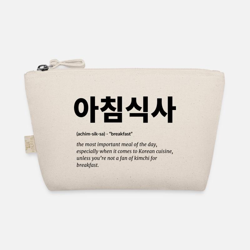 Cuisine en langue coréenne Trousse biologique