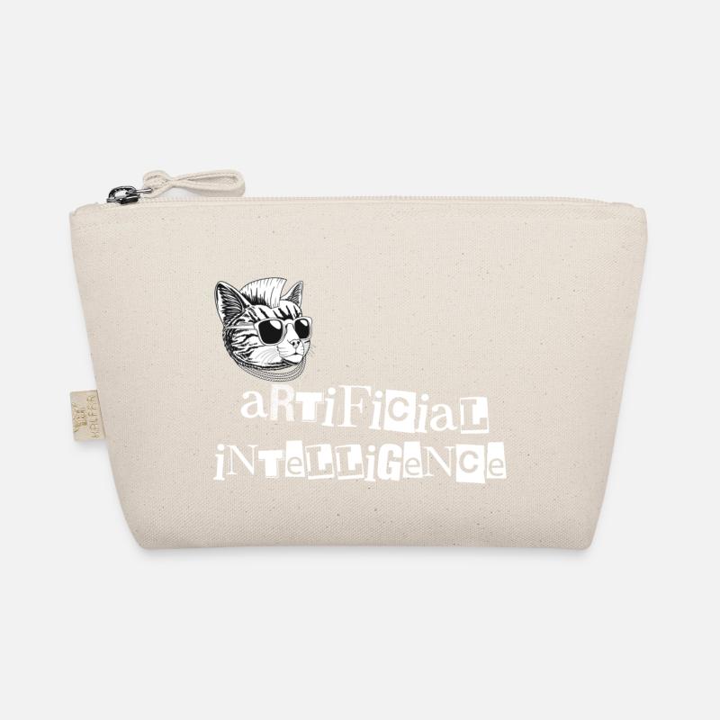 AI Cat Artificial Intelligence Organic Pouch