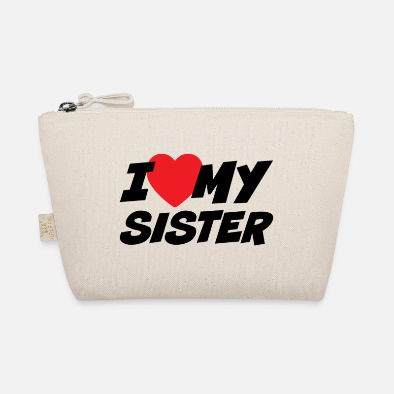 I Love my Sister Organic Pouch