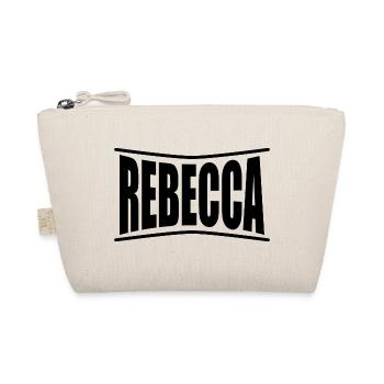 T-Shirt Rebecca T-Shirt Geschenkidee - Bio-Täschchen - Natur - Vorne