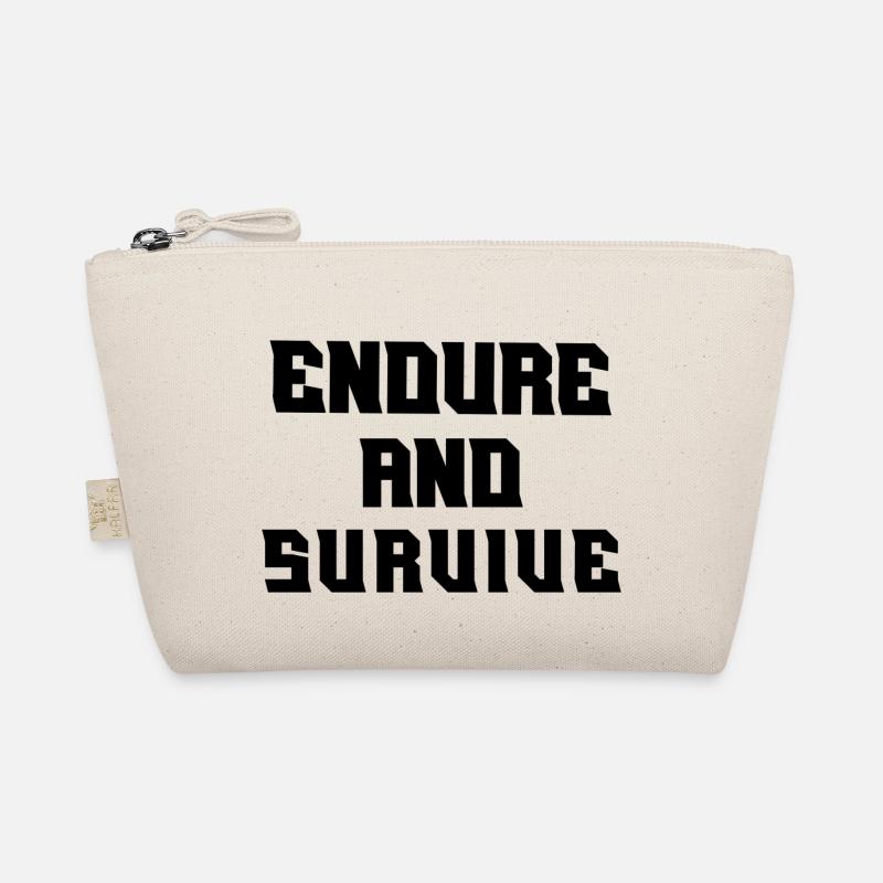 Endure and survive Bio-Täschchen