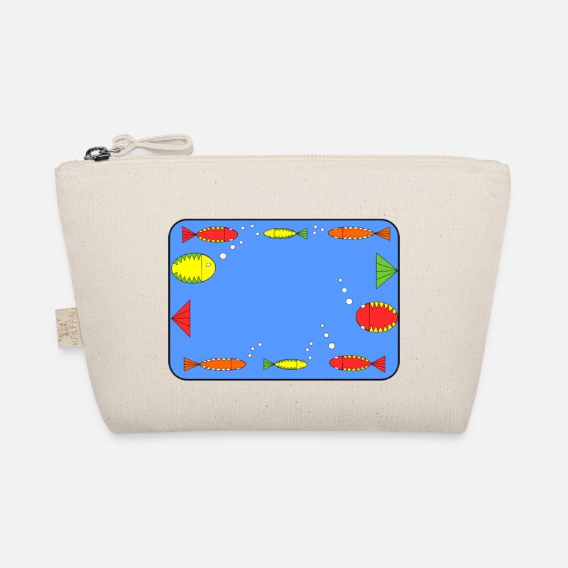 Pisces in the frame - Organic Pouch - nature