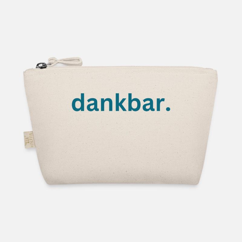 dankbar. Bio-Täschchen