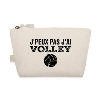 Je Peux Pas J'ai Volley-ball - Trousse biologique - nature - Devant