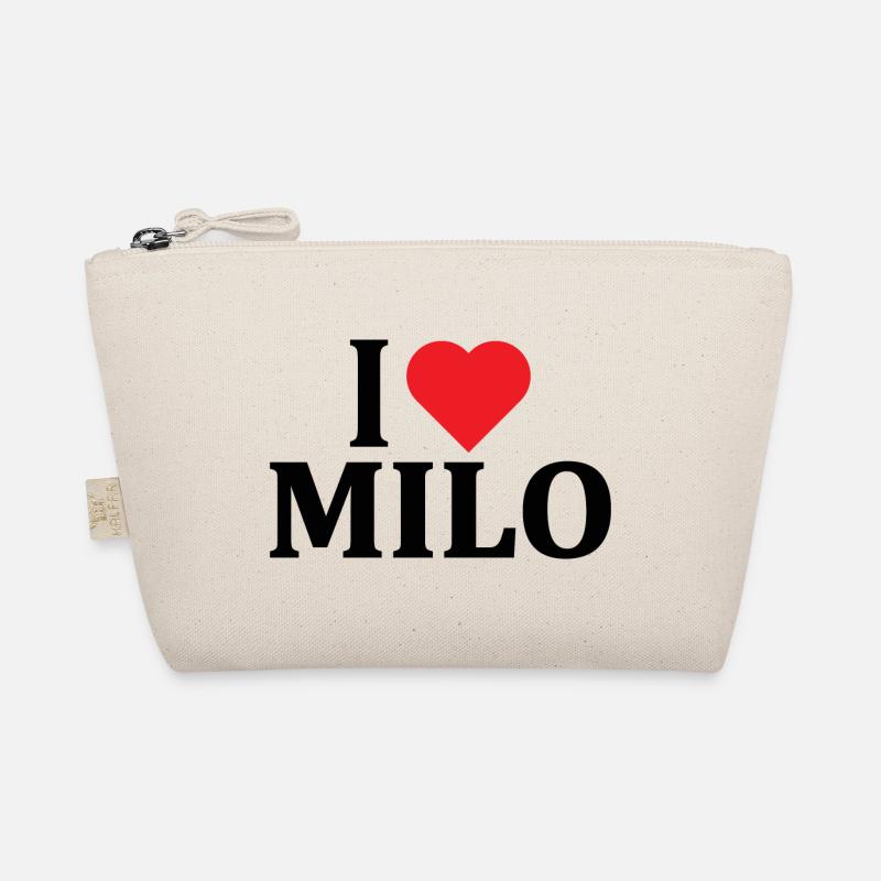 Tee shirt J'aime Milo idée cadeau t-shirt Trousse biologique