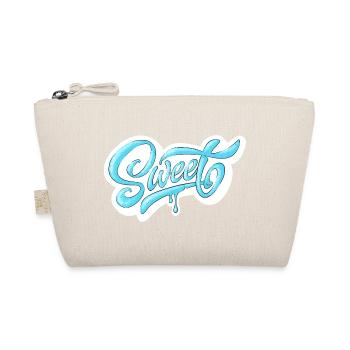 Cold Sweet Script Design - Organic Pouch - nature - Front