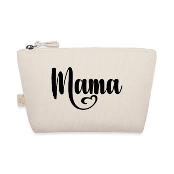 Chemise graphique maman avec coeur - Trousse biologique - nature - Devant