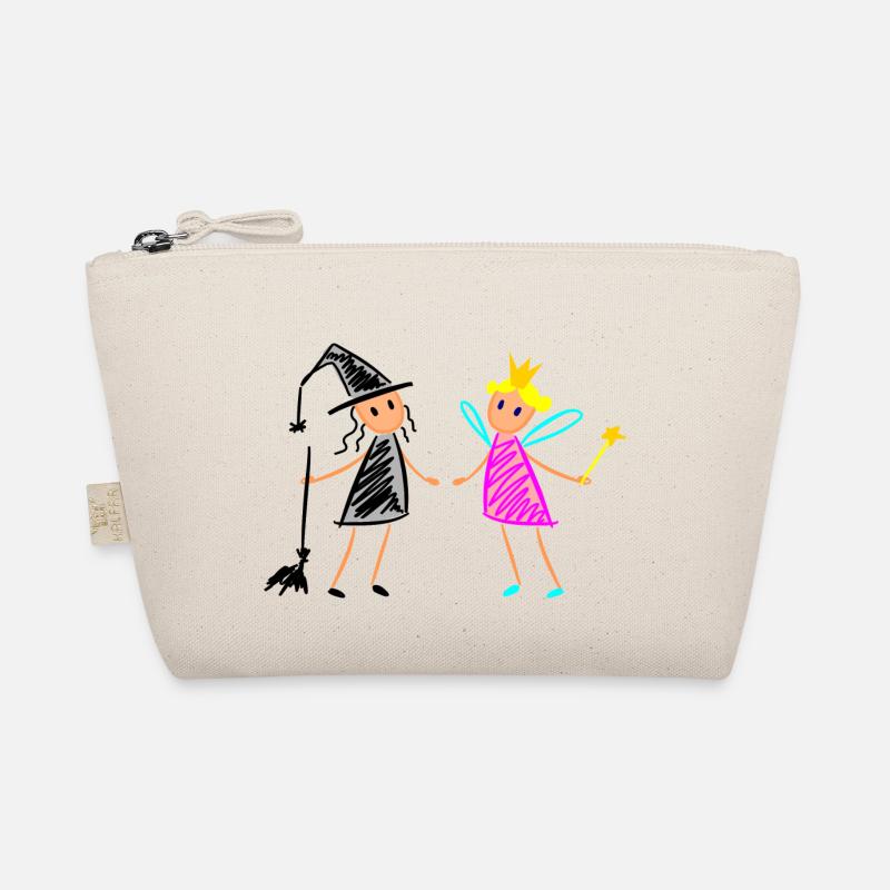 Dessin stylisé de fée et de sorcière Trousse biologique