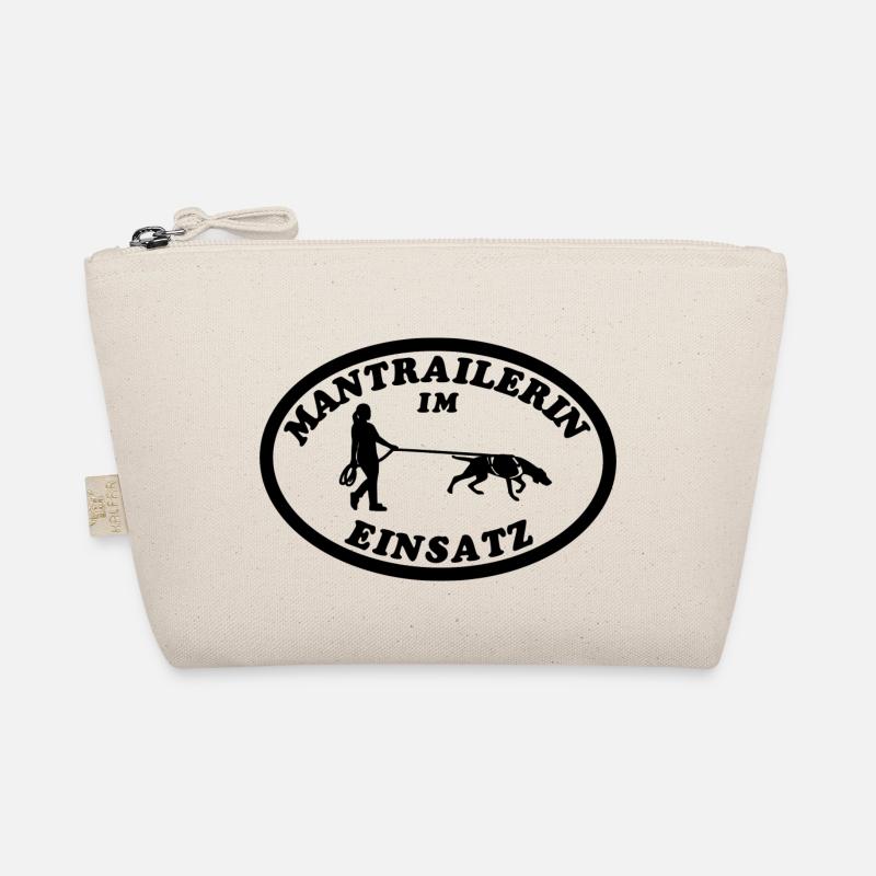 Mantrailerin im Einsatz MT Bio-Täschchen