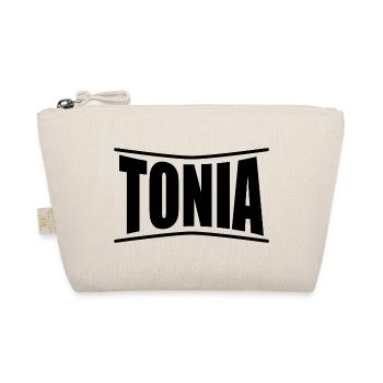 t-shirt Tonia t-shirt gift idea - Organic Pouch - nature - Front