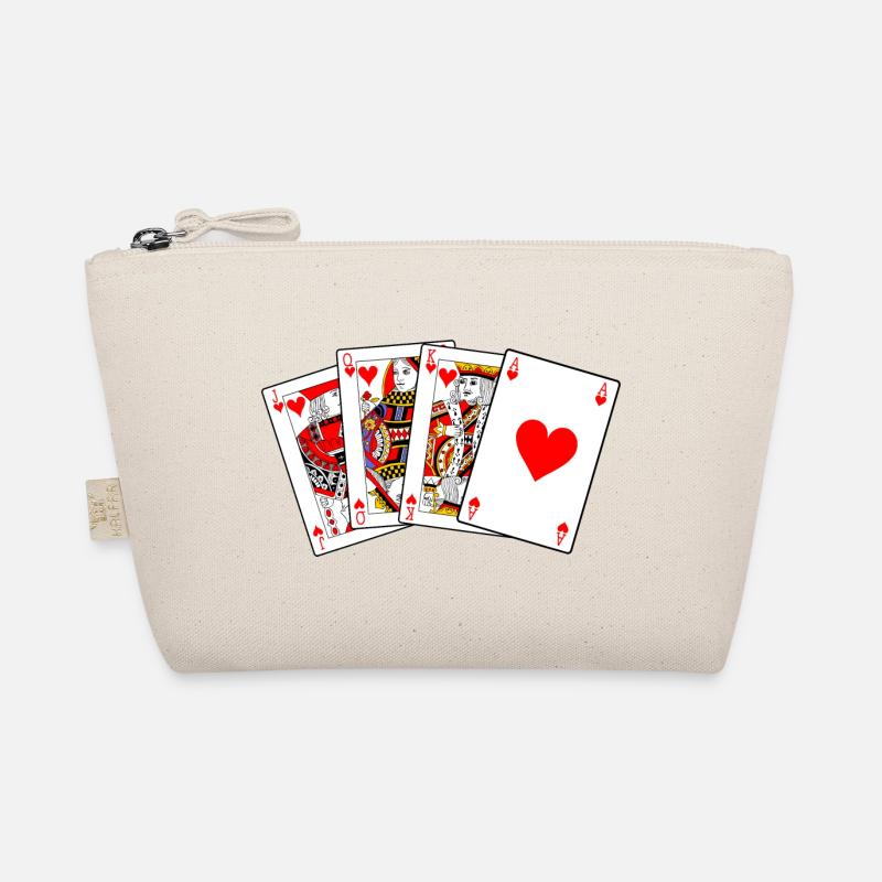 Jack Queen King Ace Organic Pouch