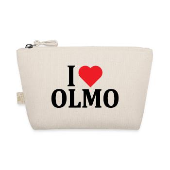 T-Shirt I love Elm T-Shirt Geschenkidee - Bio-Täschchen - Natur - Vorne