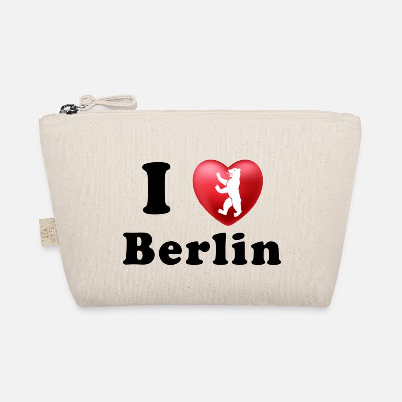 I LOVE BERLIN - Bio-Täschchen - Natur