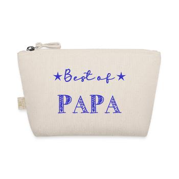 PAPA. VATERTAG. FROHER VATERTAG. ALLES GUTE ZUM GEBURTSTAG. - Bio-Täschchen - Natur - Vorne