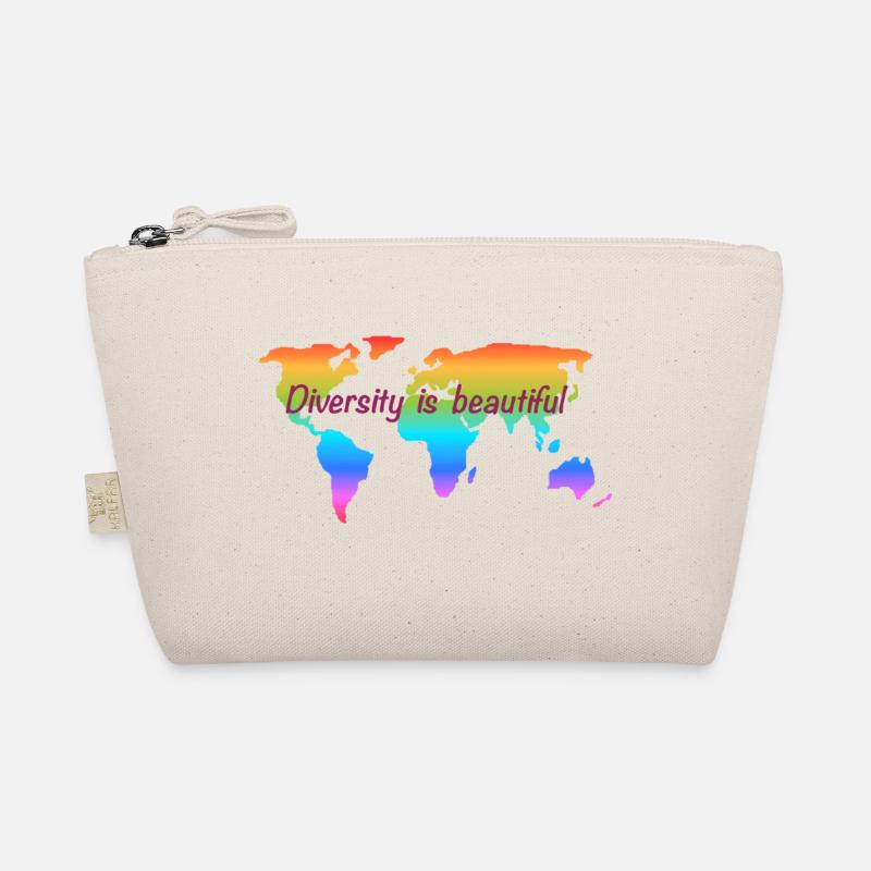 Diversity is beautiful. Equal rights for all. Organic Pouch