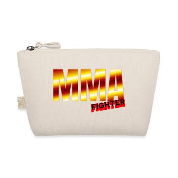 MMA Figher - Design mit coolen Farben. - Bio-Täschchen - Natur - Vorne
