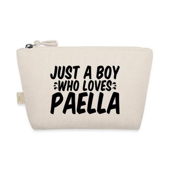 Just A Boy Who Loves Paella 3 - Organic Pouch - nature - Front
