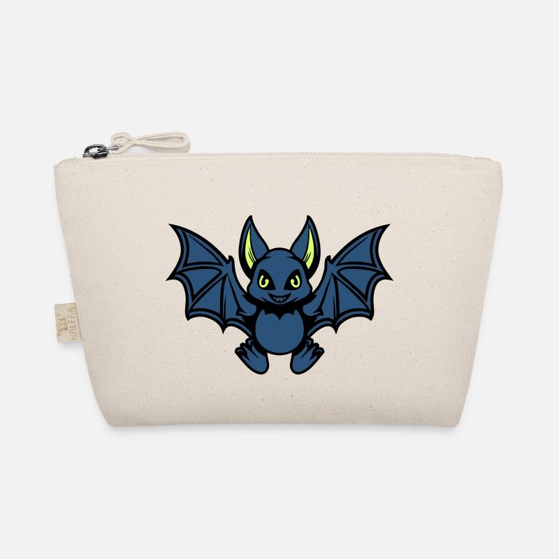 Bat Comic Animal Organic Pouch