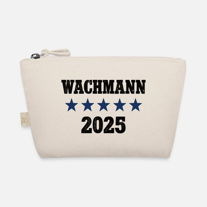 Wachmann 2025 Beruf Wachdienst Sicherheitsdienst Bio-Täschchen