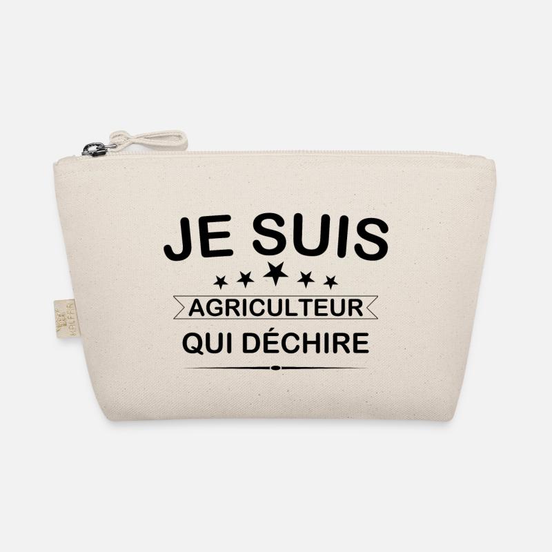 Ich bin ein Bauer, der weint Bio-Täschchen