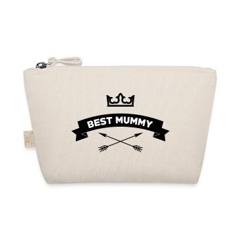 Best Mom - Mother's Day - Organic Pouch - nature - Front