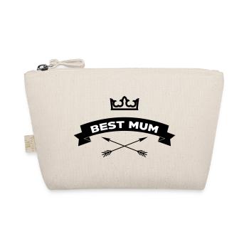 Beste Mama - Muttertag - Bio-Täschchen - Natur - Vorne