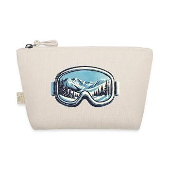 Sports d’hiver Ski Snowboard Lunettes de ski Vacances - Trousse biologique - nature - Devant