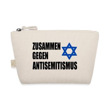 zusammen gegen antisemitismus - Bio-Täschchen - Natur - Vorne