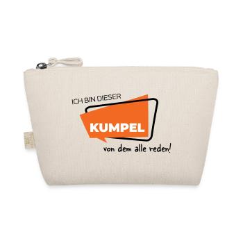 Ich bin dieser Kumpel von dem alle reden - Bio-Täschchen - Natur - Vorne