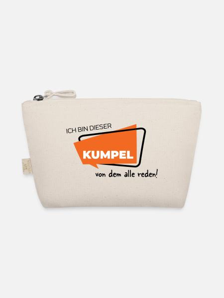 Ich bin dieser Kumpel von dem alle reden - Bio-Täschchen - Natur - Vorne