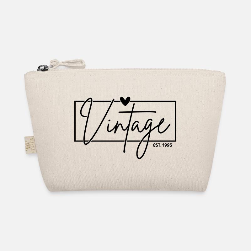 Vintage Est. 1995 (color changeable) 30th Birthday Organic Pouch