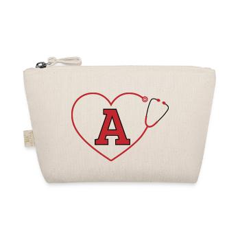 Stethoscope Letter - Organic Pouch - nature - Front