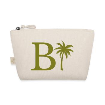 Lettre b vert Palm - Trousse biologique - nature - Devant