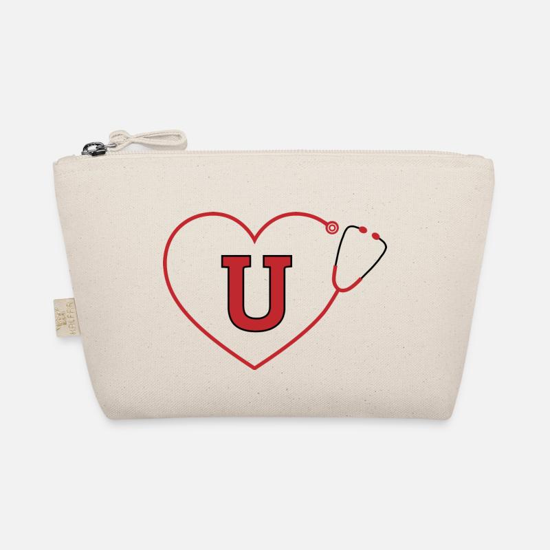 Letter u stethoscope Organic Pouch