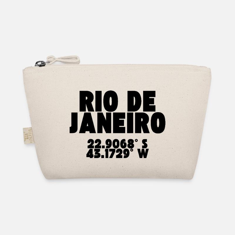 Rio de Janeiro - Design avec coordonnées Trousse biologique