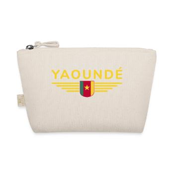 Yaoundé Design – Proud of Cameroon's Capital - Organic Pouch - nature - Front