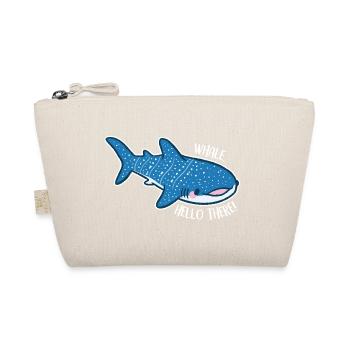 Funny whale shark with pun - Organic Pouch - nature - Front