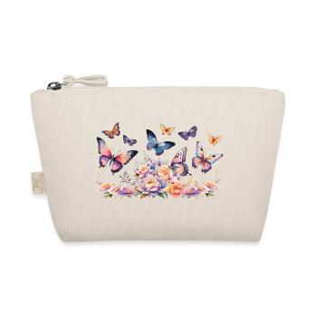 Magic of Butterflies - Art, Colors and Elegance - Organic Pouch - nature - Front