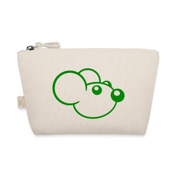 Mouse Mouse Cute Little Rat Rodent Friendly - Organic Pouch - nature - Front