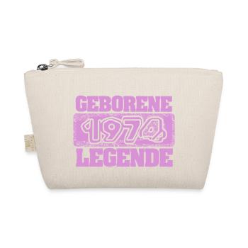 Birthday Gift 1974 - Organic Pouch - nature - Front