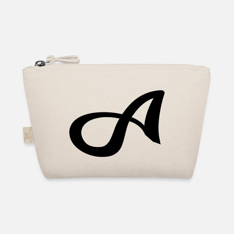 Letter A Bio-Täschchen